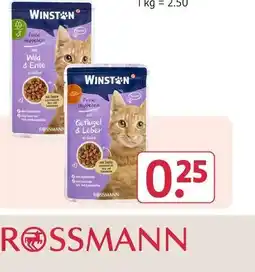 Rossmann Winston feine häppchen Angebot