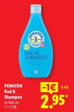 Lidl Penaten bad & shampoo Angebot