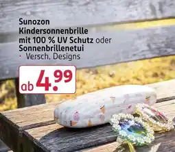 Rossmann Sunozon kindersonnenbrille Angebot