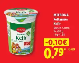 Lidl Milbona fettarmer kefir Angebot