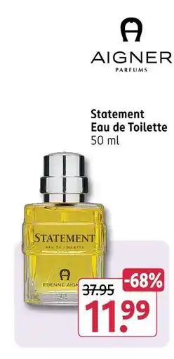 Rossmann Aigner statement eau de toilette Angebot