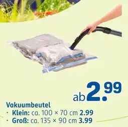 Rossmann Vakuumbeutel klein Angebot
