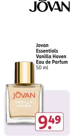 Rossmann Jovan essentials vanilla haven eau de parfum Angebot