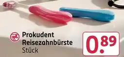 Rossmann Prokudent reisezahnbürste Angebot