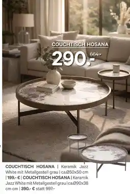Kabs Polsterwelt Couchtisch hosana Angebot