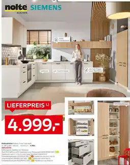 XXXLutz Nolte & siemens einbauküche Angebot