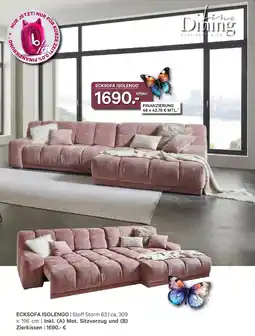 Kabs Polsterwelt Line dining ecksofa isolengo Angebot