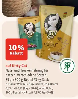 Fressnapf Kitty cat adult wild & geflügelherzen Angebot