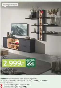 XXXLutz Wohnwand Angebot