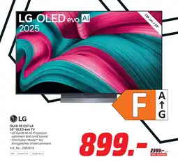 MediaMarkt Lg oled 55 c57 la 55“ oled evo tv Angebot