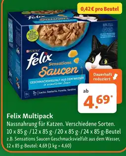 Fressnapf Felix multipack nassnahrung für katzen Angebot
