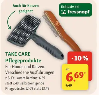 Fressnapf Take care fellkamm bambus Angebot