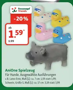 Fressnapf Anione latex ente Angebot
