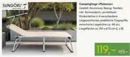Pflanzen Kölle Sungörl campingliege mykonos Angebot