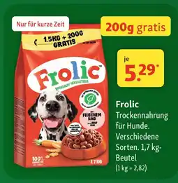 Fressnapf Frolic trockenfutter für hunde Angebot