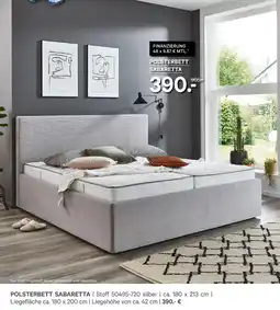 Kabs Polsterwelt Polsterbett sabaretta Angebot