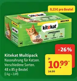 Fressnapf Kitekat multipack nassnahrung für katzen Angebot