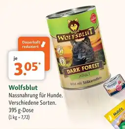 Fressnapf Wolfsblut nassnahrung für hunde Angebot