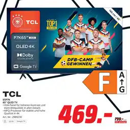 MediaMarkt Tcl 65p7k 65 qled tv Angebot