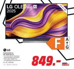 MediaMarkt Lg oled 48 g56 ls 48” oled evo tv Angebot