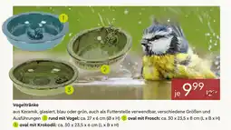Pflanzen Kölle Vogeltränke rund mit vogel Angebot