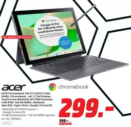 MediaMarkt Acer chromebook tab 311 (cw311-3hn-k94q) Angebot