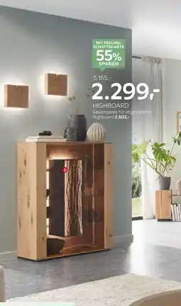 XXXLutz Valnatura highboard Angebot