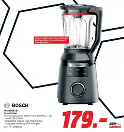MediaMarkt Bosch mmbd665b1 standmixer Angebot