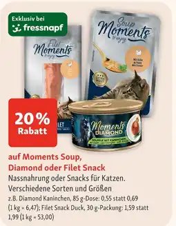 Fressnapf Moments diamond kaninchen Angebot