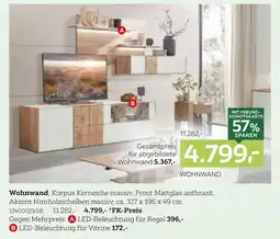 XXXLutz Valnatura wohnwand Angebot