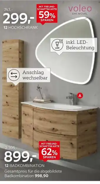 XXXLutz Voleo badkombination Angebot