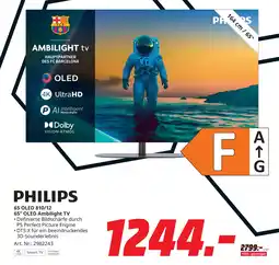 MediaMarkt Philips 65 oled 810/12 ambilight tv Angebot