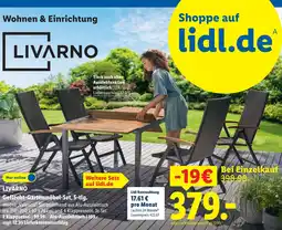 Lidl Livarno geflecht-gartenmöbel-set, 5-tlg Angebot