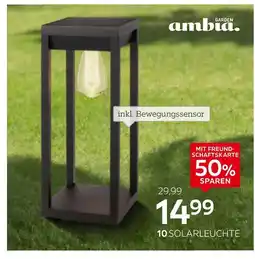 XXXLutz Ambia garden solarleuchte „oxnard“ Angebot