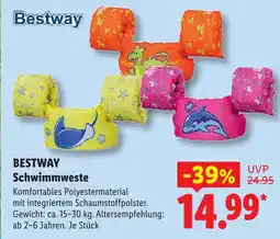 Lidl Bestway schwimmweste Angebot