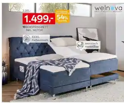 XXXLutz Welnova boxspringbett inkl. motor Angebot
