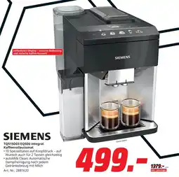 MediaMarkt Siemens tq515d03 eq500 integral kaffeevollautomat Angebot