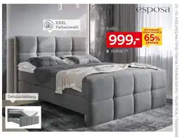 XXXLutz Esposa boxbett Angebot