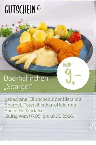 XXXLutz Backhähnchen „spargel“ Angebot