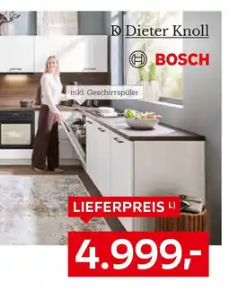 XXXLutz Dieter knoll, bosch einbauküche Angebot