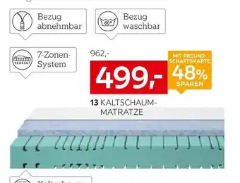 XXXLutz Kaltschaummatratze pulse 220 ks Angebot