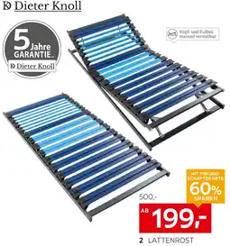 XXXLutz Dieter knoll lattenrost Angebot