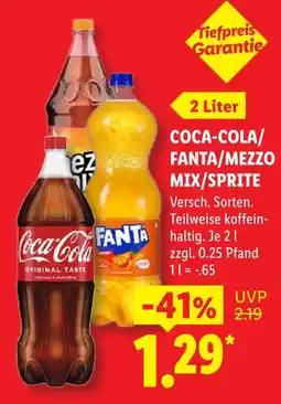 Lidl Coca-cola coca-cola Angebot