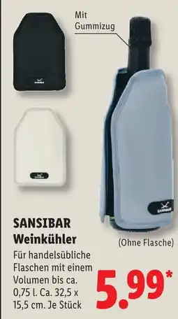 Lidl Sansibar weinkühler Angebot