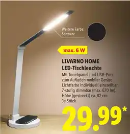 Lidl Livarno home led-tischleuchte Angebot