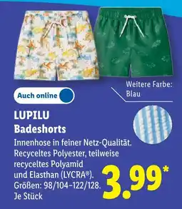 Lidl Lupilu badeshorts Angebot