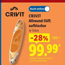 Lidl Crivit allround-sup, aufblasbar Angebot