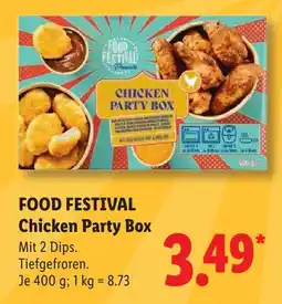 Lidl Food festival chicken party box Angebot