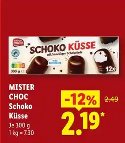 Lidl Mister choc schoko küsse Angebot