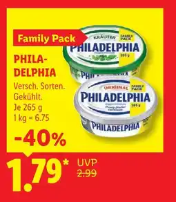 Lidl Philadelphia philadelphia kräuter Angebot